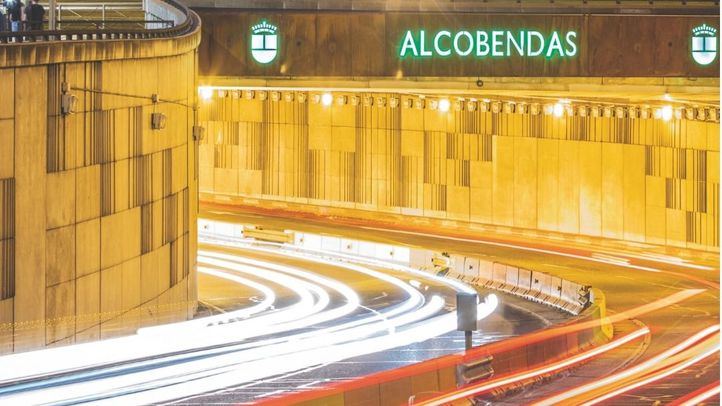 Túnel de acceso a Alcobendas