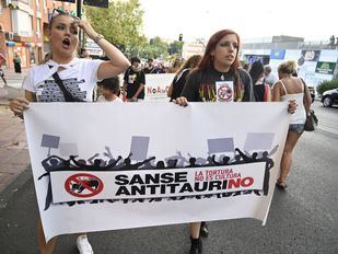 Sanse Antitaurino vuelve a manifestarse por unas fiestas populares sin maltrato de animales