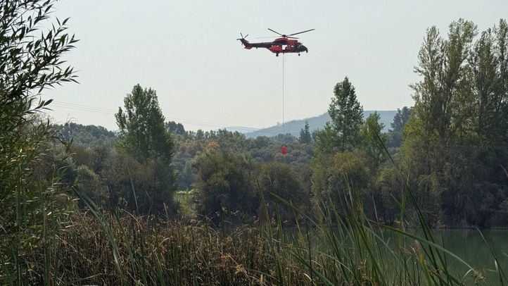 Imagen de archivo de una intervención de emergencias en un incendio