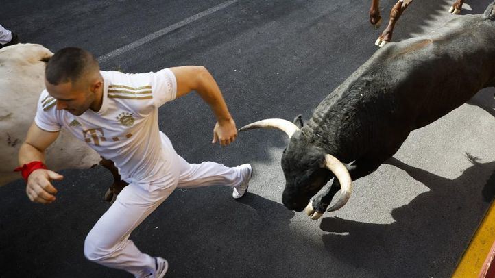 Tercer encierro de las fiestas en honor al Santísimo Cristo de los Remedios, en San Sebastián de los Reyes.
