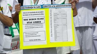 Huelga simbólica en La Paz para visibilizar la sobrecarga sanitaria