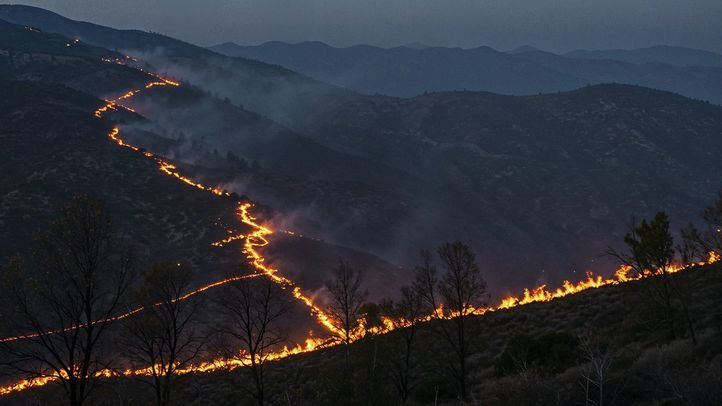 Imagen de archivo de un incendio