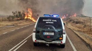 Investigado un vecino de Mejorada por provocar un incendio forestal en Badajoz