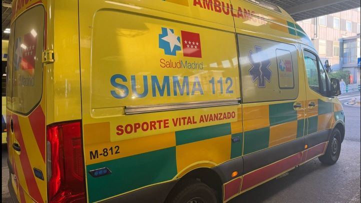 Imagen de archivo de una ambulancia del Summa112