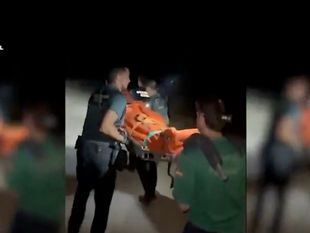 Rescatado un menor que cayó con su bicicleta por un terraplén de diez metros en Valdilecha