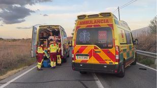 Un hombre de 47 años fallece tras una colisión frontal entre tres vehículos