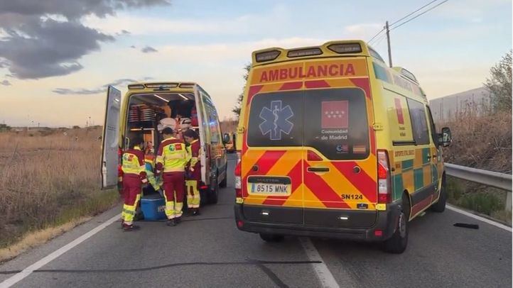 Accidente mortal en Loeches
