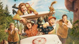 Campamento Garra de Oso : la gran aventura familiar que une acción real y animación