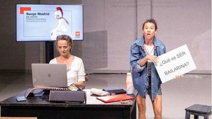 Mónica Runde e Inés Narváez en Ser bailarina. Pregunta colectiva.