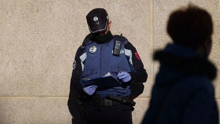 Un agente de la Policía Municipal de Madrid