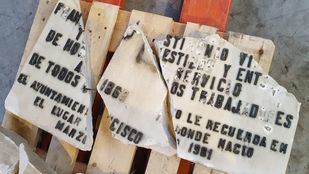 Madrid restaurará la placa de Largo Caballero "en el tiempo y forma que marca la sentencia"