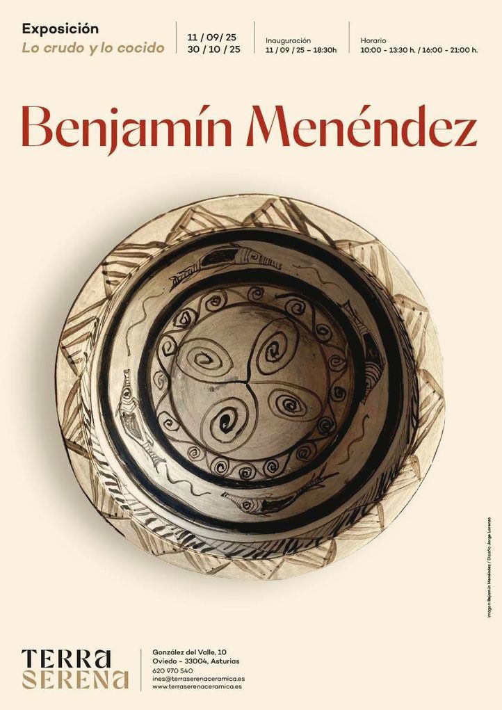 Cartel de la exposición de Terra Serena