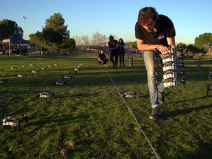 Hoyo de Manzanares despedirá sus Fiestas Patronales con un espectáculo de 150 drones