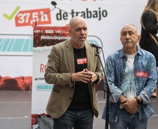 CCOO y UGT llaman a movilizarse este miércoles para defender la jornada laboral de 37,5 horas