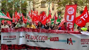 Los sindicatos calientan la calle ante el posible bloqueo en el Congreso de la reducción de la jornada laboral