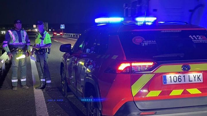 Accidente de tráfico mortal en Estremera