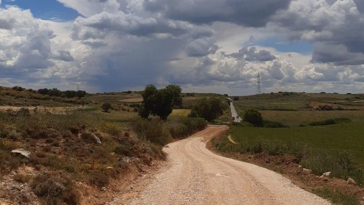 Camino rural en un municipio madrileño