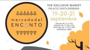 Mercado del Encanto: tres días de moda, arte y sabores en el Palacio Santa Bárbara