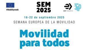 Cartel Semana de la Movilidad 2025