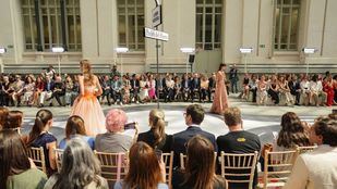 La Galería de Cristal del Palacio de Cibeles, pasarela de moda en el arranque de la Mercedes-Benz Fashion Week
