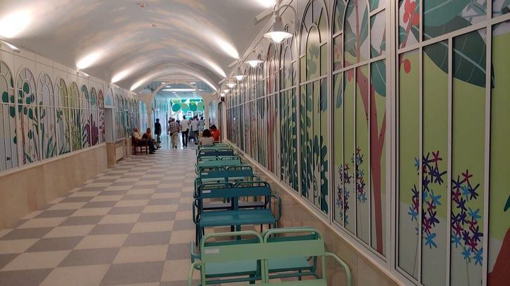 Interior del Hospital Niño Jesús