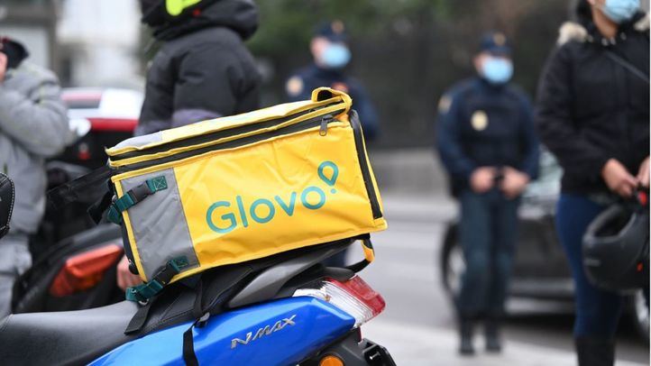 Mochila de un rider, en una imagen de archivo