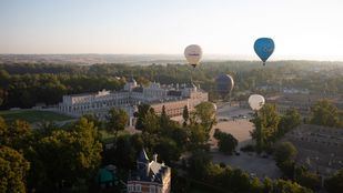 Festival de Globos en Aranjuez: despegues, regatas y un espectáculo nocturno