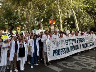 Huelga de médicos contra el Estatuto Marco: seguimiento de entre el 12 y 15% en Madrid