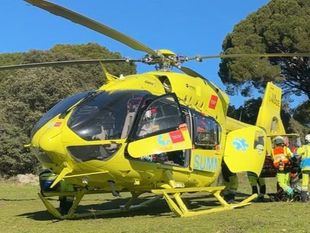 Un ciclista de 15 años, herido al caer al cauce de un arroyo seco en Fuenlabrada