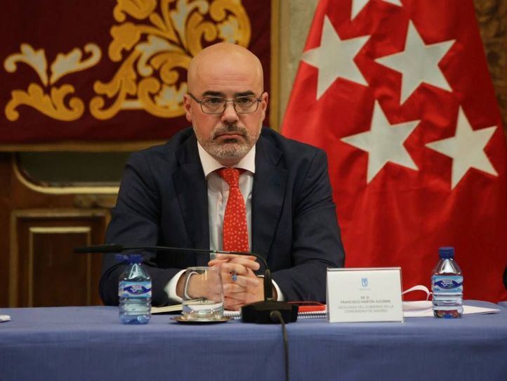 El delegado del Gobierno en Madrid, Francisco Martín