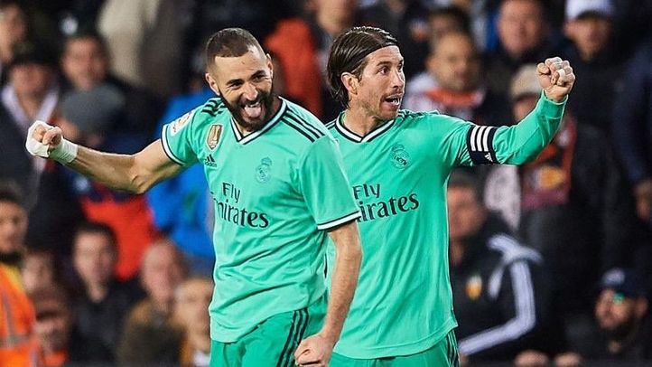 Benzema y Sergio Ramos