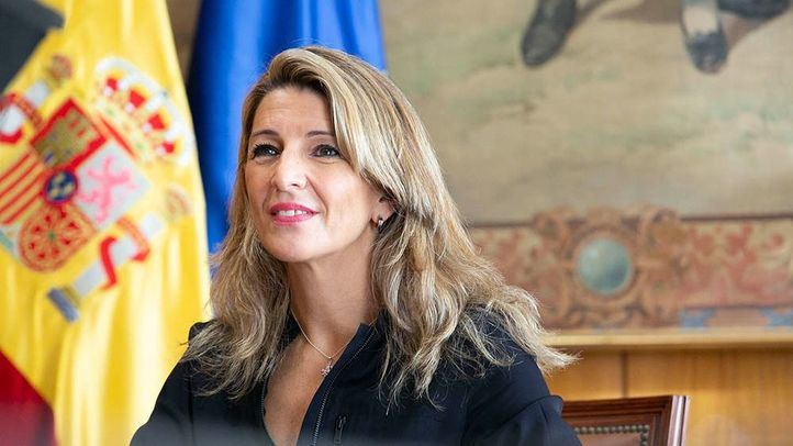 Yolanda Díaz, ministra de Trabajo