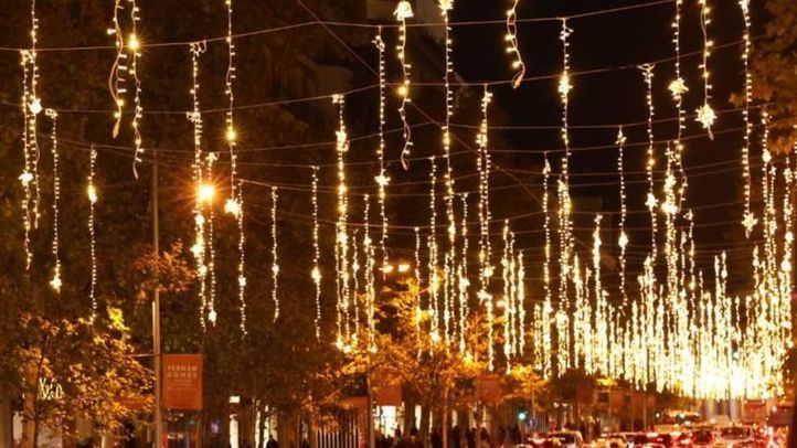 Iluminación navideña en Madrid