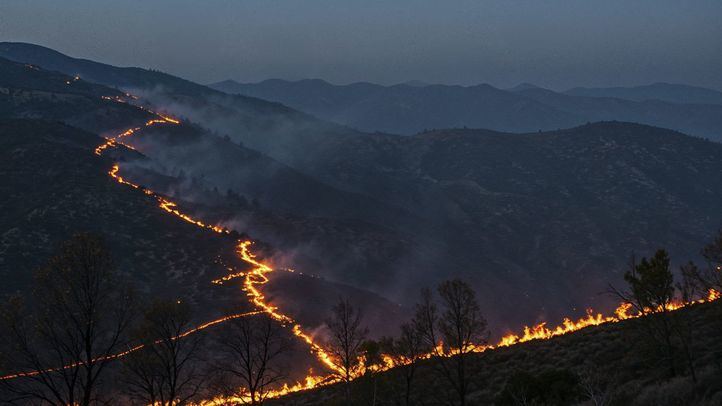 Imagen de archivo de un incendio