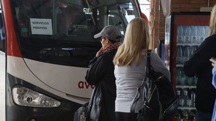 Servicios mínimos de un autobús en día de huelga