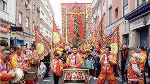 Pasacalles Año Nuevo Chino (imagen de archivo)