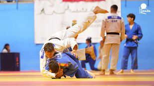 Combate de judo