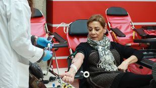 Maratón de donación de sangre en la Real Casa de Correos