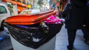 Contenedor de basura.