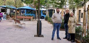 Más verde, accesible y confortable: concluye la rehabilitación de la plaza de Matute
