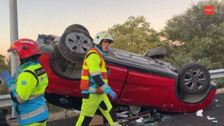 Accidente en la A-4, a la altura de Aranjuez