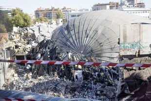 Adiós al IMAX: derribo de la cúpula