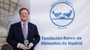 Madridiario , reconocido por el Banco de Alimentos de Madrid por su compromiso solidario
