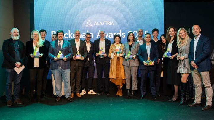 Ganadores de los 'Blockchain Awards' 2025 de Alastria