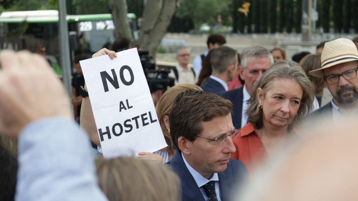 Vecinos se han concentrado en varias ocasiones contra el hostel