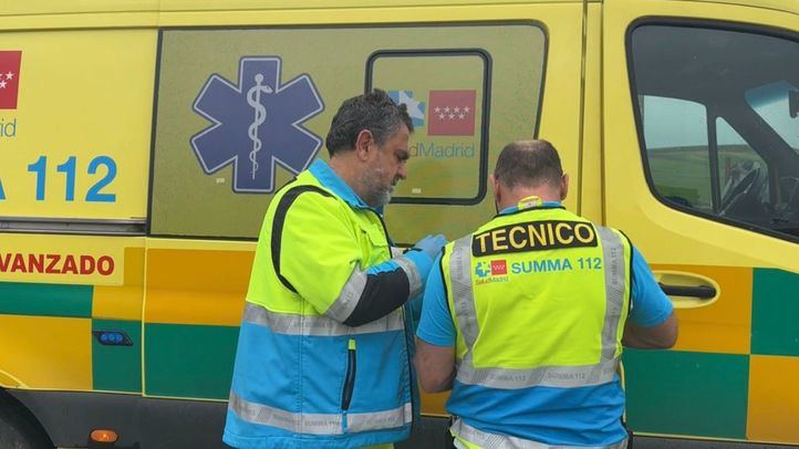 Sanitarios del Summa112 en una imagen de archivo