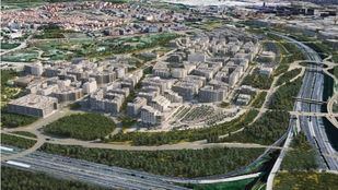 Imagen generada de cómo será Valdecarros