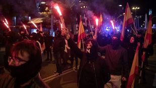 Tres detenidos en una concentración del grupo neonazi Núcleo Nacional