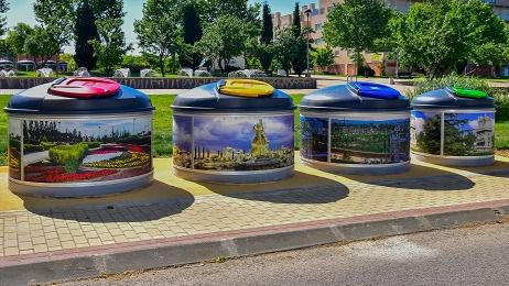 Contenedores en el municipio