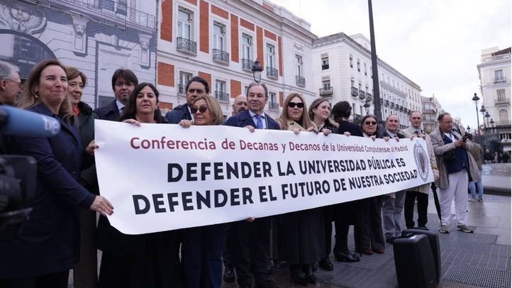 Los 26 decanos de la Universidad Complutense de Madrid (UCM) convocan una concentración por 'una financiación justa para las universidades'